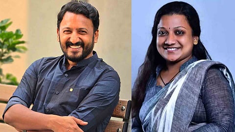 Rahul Mamkootathil, R V Sneha