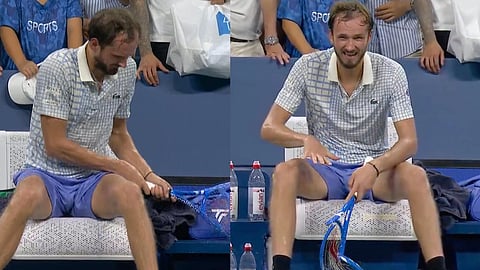 Daniil Medvedev in us open