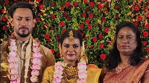 PT Usha son wedding