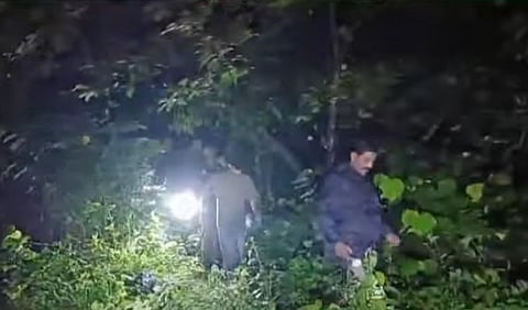 The students stranded at Kallanpara have been rescued