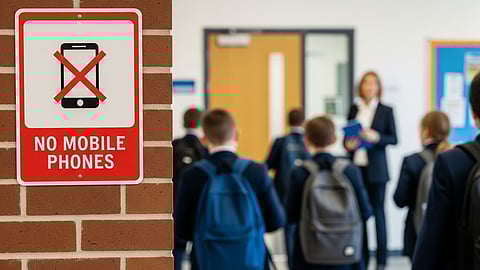 bans mobile phones in schools