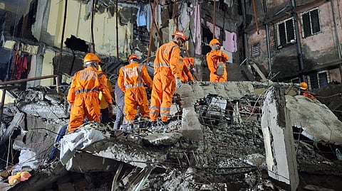 15 dead as 'illegal' building collapses in Maharashtra's Virar