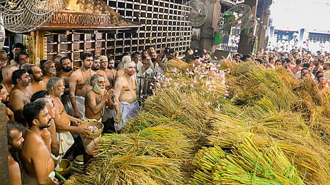 Illam Nira held at Guruvayur temple