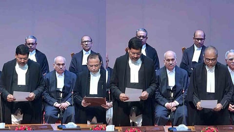 Supreme court judges sworn in