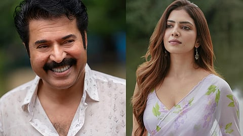 Malavika Mohanan and Mammootty