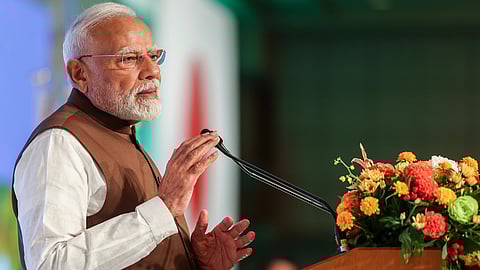 Prime Minister Narendra Modi addresses the India-Japan Economic Forum