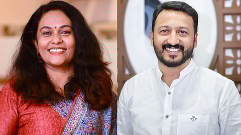 Seema G Nair supports Rahul Mamkootathil