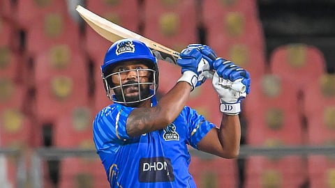 Vinoop Manoharan brilliant batting