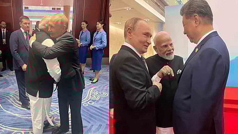 Narendra Modi, Putin, Xi Jinping