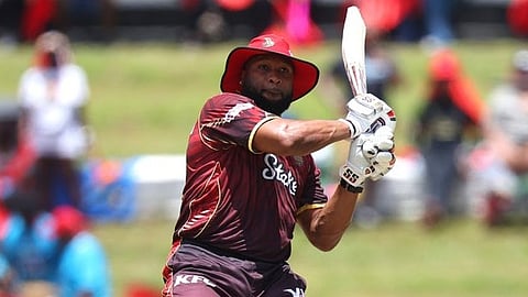 Kieron Pollard made the headlines for smashing seven sixes in eight balls