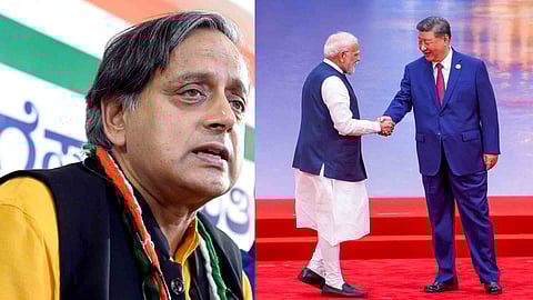 Shashi Tharoor, Narendra Modi, Xi Jinping