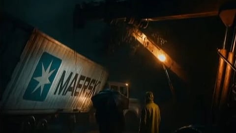 Container lorry gets stuck again at Thamarassery pass