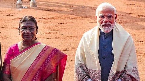President Droupadi Murmu, PM Narendra Modi