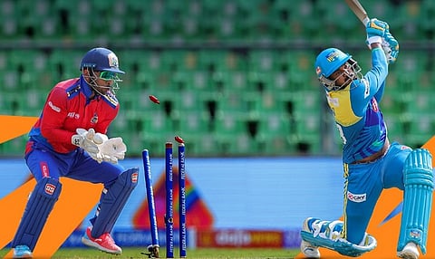 KCL semi-final, Kollam Sailors achieved a convincing 10-wicket win against Thrissur Titans.