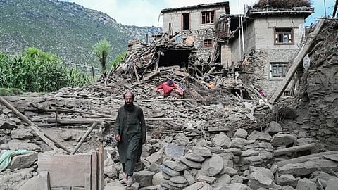 Taliban`s strict rules prevent men from rescuing trapped women after earthquake in Afghanistan