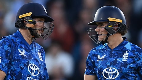 Root and Bethel batting