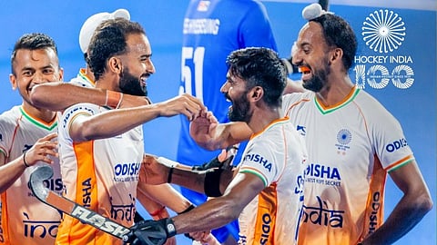 indian team in Hockey Asia Cup 2025