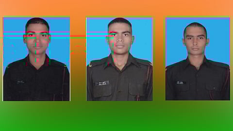 Sepoy Mohit Kumar, Fireman Neeraj Kumar Chaudhary, Fireman Dhabhi Rakesh Devbhai