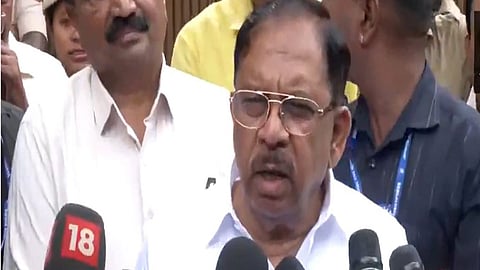 Karnataka Minister Seen At BJP Student Wing Event