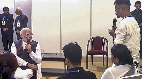 PM Modi Interacting With Manipur Violence Victims