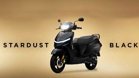 TVS Jupiter Stardust Black Special Edition Launched In India; Check Price