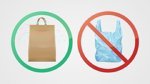 Abu Dhabi, plastic bags