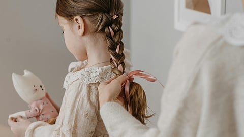 mother with daughter