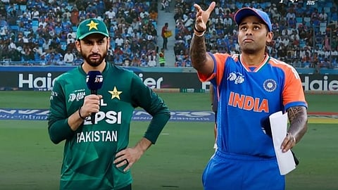 No handshake in Super Four clash India -Pakistan match