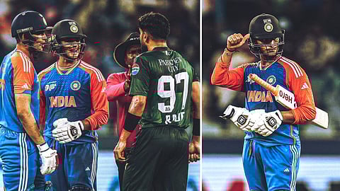 Abhishek Sharma And Haris Rauf Fight