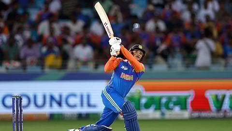 Abhishek Sharma batting