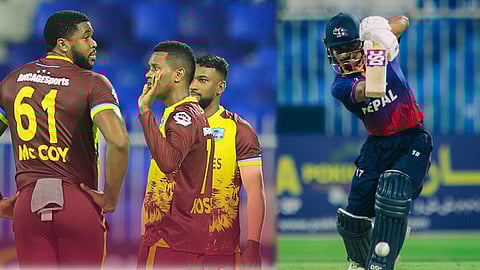 From the Nepal-Windies match