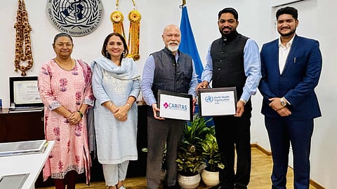 World Health Organization and Caritas Hospital Trust sign MoU