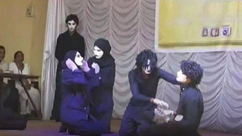 Palestine solidarity mime again present kasaragod art festival