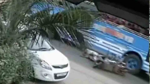 Three-year-old boy dies after being hit by bus and scooter in Kozhikode