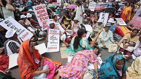 ASHA worker's Strike