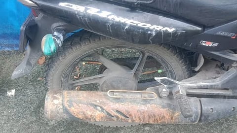 acid spill from lorry acident