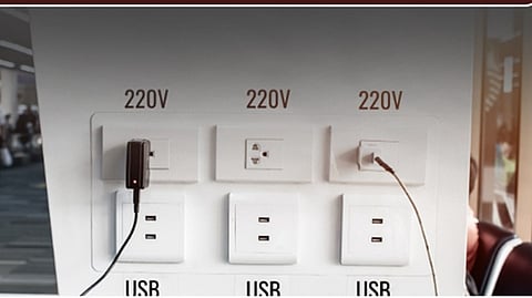 Juice jacking warning