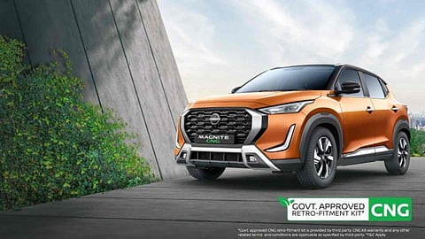 Nissan Magnite AMT Now Launched With Dealer-fit CNG kit For Rs 71,999