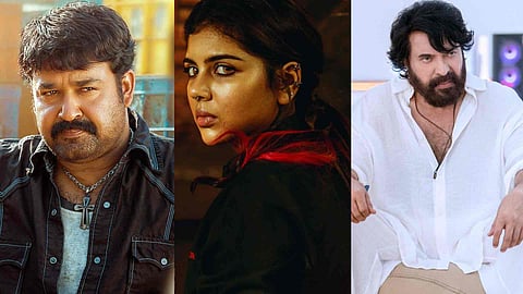 Mohanlal, Kalyani Priyadarshan and Mammootty