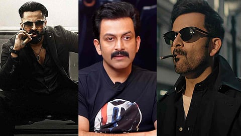 Prithviraj smoking in Khalifa