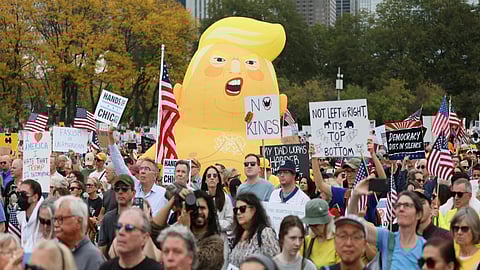 US: Nationwide 'No Kings' protests target