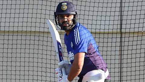 Rohit Sharma training