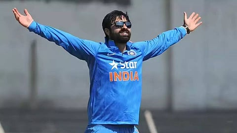 Parvez Rasool in indian jersey