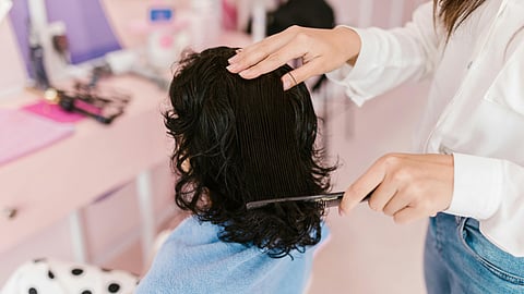 Keratin Treatment on Hair