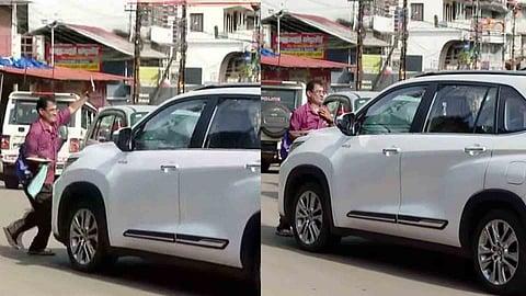 suresh gopi's car
