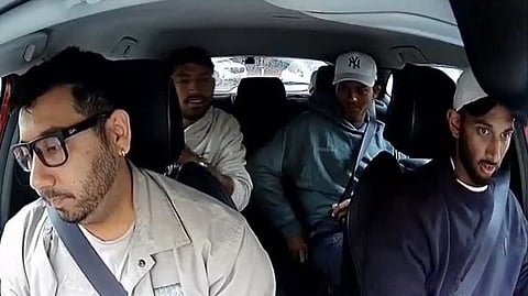 3 indian cricketers Take Uber In Australia