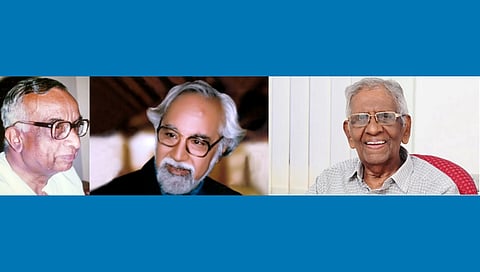 Dr.KN Raj,Dr.IS Gulati,Dr. MA Oomman