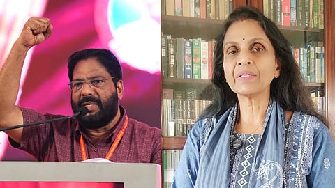 R. Sreelekha's reply to the CPM