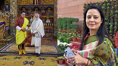 'People are dying at home, posing for cameras abroad'; Mahua criticizes PM