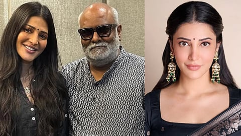 Shruti Haasan, M M Keeravani